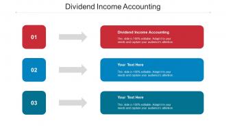 Dividend Income Accounting Ppt Powerpoint Presentation Summary Cpb