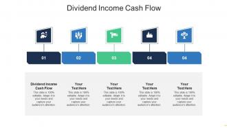 Dividend income cash flow ppt powerpoint presentation professional influencers cpb