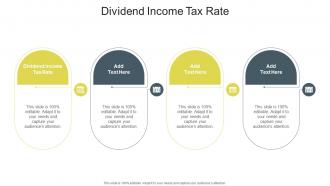 Dividend Income Tax Rate In Powerpoint And Google Slides Cpb