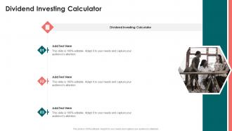 Dividend Investing Calculator In Powerpoint And Google Slides Cpb