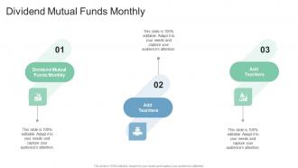 Dividend Mutual Funds Monthly In Powerpoint And Google Slides Cpb