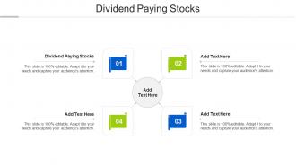 Dividend Paying Stocks Ppt Powerpoint Presentation Portfolio Graphic Images Cpb