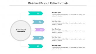 Dividend Payout Ratio Formula Ppt Powerpoint Presentation Model Outfit Cpb