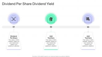 Dividend Per Share Dividend Yield In Powerpoint And Google Slides Cpb