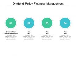 Dividend policy financial management ppt powerpoint presentation pictures graphics download cpb