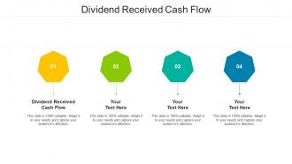 Dividend Received Cash Flow Ppt Powerpoint Presentation Layouts Slide Portrait Cpb