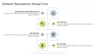 Dividend Reinvestment Mutual Fund In Powerpoint And Google Slides Cpb