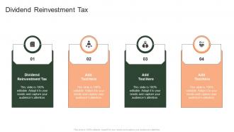 Dividend Reinvestment Tax In Powerpoint And Google Slides Cpb