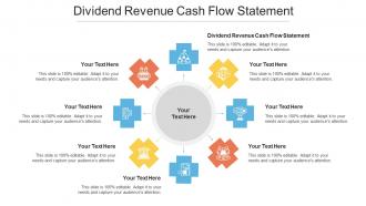 Dividend Revenue Cash Flow Statement Ppt Powerpoint Presentation Show Objects Cpb