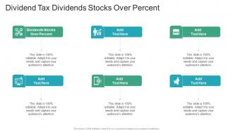 Dividend Tax Dividends Stocks Over Percent In Powerpoint And Google Slides Cpb