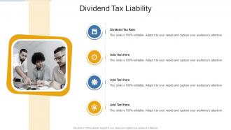 Dividend Tax Liability In Powerpoint And Google Slides Cpb