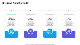 Dividend Yield Formula In Powerpoint And Google Slides Cpb