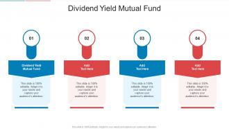 Dividend Yield Mutual Fund In Powerpoint And Google Slides Cpb