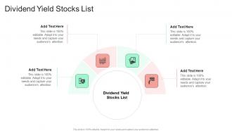 Dividend Yield Stocks List In Powerpoint And Google Slides Cpb