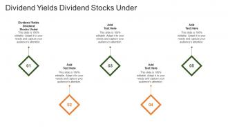 Dividend Yields Dividend Stocks Under In Powerpoint And Google Slides CPB