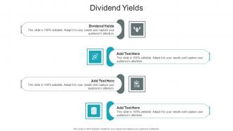 Dividend Yields In Powerpoint And Google Slides Cpb