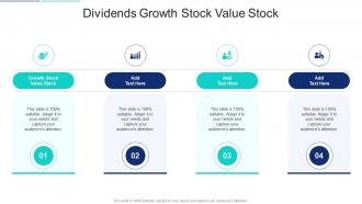 Dividends Growth Stock Value Stock In Powerpoint And Google Slides Cpb
