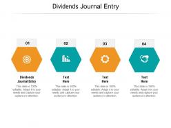 Dividends journal entry ppt powerpoint presentation show professional cpb
