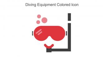 Diving Equipment Colored Icon In Powerpoint Pptx Png And Editable Eps Format