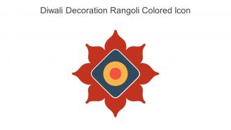 Diwali Decoration Rangoli Colored Icon In Powerpoint Pptx Png And Editable Eps Format