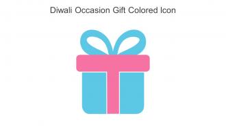 Diwali Occasion Gift Colored Icon In Powerpoint Pptx Png And Editable Eps Format
