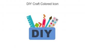 DIY Craft Colored Icon In Powerpoint Pptx Png And Editable Eps Format