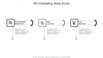 DIY Exfoliating Body Scrub In Powerpoint And Google Slides Cpb