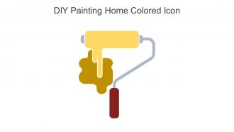 DIY Painting Home Colored Icon In Powerpoint Pptx Png And Editable Eps Format