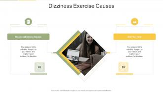 Dizziness Exercise Causes In Powerpoint And Google Slides Cpb