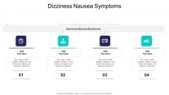 Dizziness Nausea Symptoms In Powerpoint And Google Slides Cpb