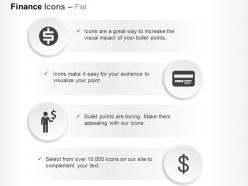 Dj dollar business man finance strategy ppt icons graphics
