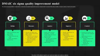 DMAIC Six Sigma Quality Improvement Model