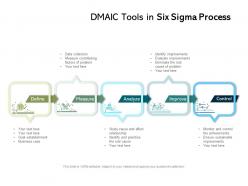 Dmaic tools in six sigma process