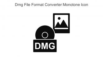 DMG File Format Converter Monotone Icon In Powerpoint Pptx Png And Editable Eps Format