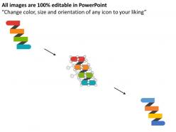 57367882 style circular zig-zag 4 piece powerpoint presentation diagram infographic slide