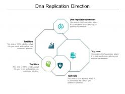 Dna replication direction ppt powerpoint presentation layouts format ideas cpb