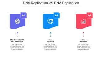 DNA Replication Vs RNA Replication Ppt Powerpoint Presentation Infographics Shapes Cpb