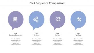 Dna sequence comparison ppt powerpoint presentation inspiration format cpb