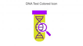 DNA Test Colored Icon In Powerpoint Pptx Png And Editable Eps Format