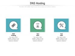 Dns hosting ppt powerpoint presentation summary backgrounds cpb