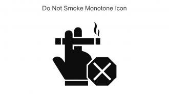 Do Not Smoke Monotone Icon In Powerpoint Pptx Png And Editable Eps Format