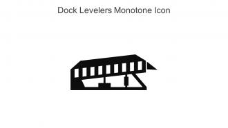 Dock Levelers Monotone Icon In Powerpoint Pptx Png And Editable Eps Format