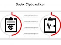 Doctor clipboard icon