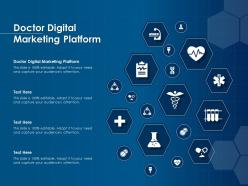 Doctor Digital Marketing Platform Ppt Powerpoint Presentation Ideas Introduction