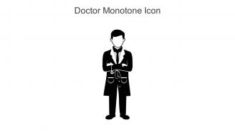 Doctor Monotone Icon In Powerpoint Pptx Png And Editable Eps Format