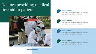 Doctors Providing Medical First Aid To Patient