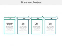 Document analysis ppt powerpoint presentation professional images cpb