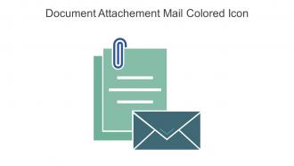 Document Attachement Mail Colored Icon In Powerpoint Pptx Png And Editable Eps Format
