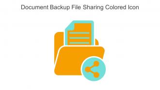 Document Backup File Sharing Colored Icon In Powerpoint Pptx Png And Editable Eps Format