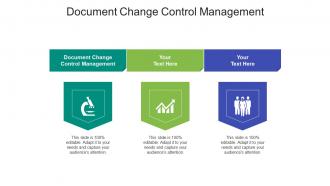 Document change control management ppt powerpoint influencers cpb